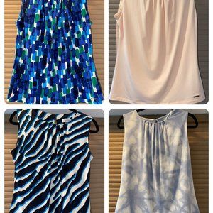 CALVIN KLEIN-Women's Work Blouses (4)